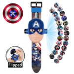 ساعت مچی بچه گانه مدل Capitan America