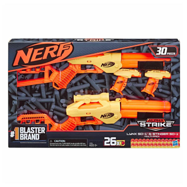 تفنگ های نرف Nerf Alpha Strike Lynx