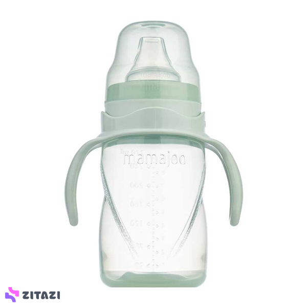 آب میوه خوری 270ml ماماجو Mamajoo سبز پاستلی