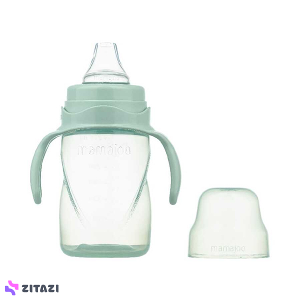 آب میوه خوری 270ml ماماجو Mamajoo سبز پاستلی