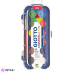 آبرنگ 12 رنگ جیوتو Giotto مدل ACQUERELLI Mini