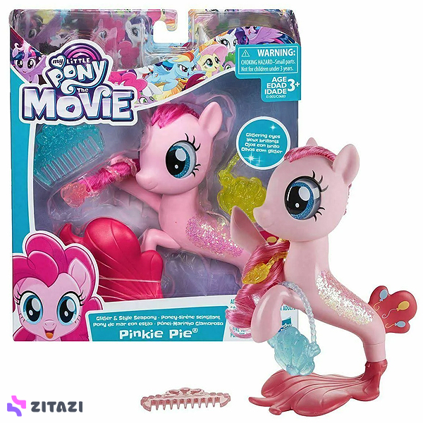 عروسک اسب پونی صورتی برند Hasbro سری My Little Pony
