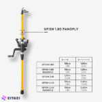 ست لوازم ماهیگیری CAPERLAN مدل UFISH 1.80