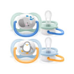 ست پستانک دو عددی اونت مدل Ultra Air Animals کد Scf080/05
