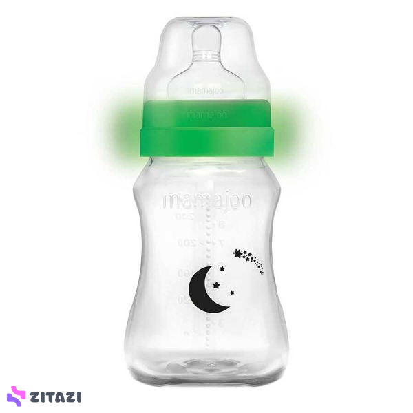 شیشه-شیر-270ml-ماماجو-Mamajoo-طرح-ماه-و-ستاره شیشه شیر 270ml ماماجو Mamajoo طرح ماه و ستاره