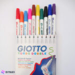 ماژیک 10 رنگ جیوتو Giotto مدل TURBO DOBBLE