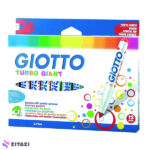 ماژیک 12 رنگ جیوتو Giotto مدل TURBO GIANT