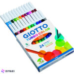 ماژیک 24 رنگ جیوتو Giotto مدل TURBO COLOR