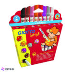 ماژیک 8 رنگ جیوتو Giotto مدل be‌ be