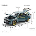 ماکت ماشین بی ام دبلیو مدل BMW XM عقب کش