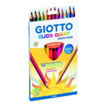مدادرنگی 12 رنگ جیوتو مدل ELIOS GIANT