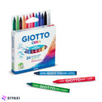 مدادشمعی 24 رنگ جیوتو Giotto مدل CERA