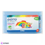 پاستل روغنی 12 رنگ جیوتو Giotto مدل Big Rainbow