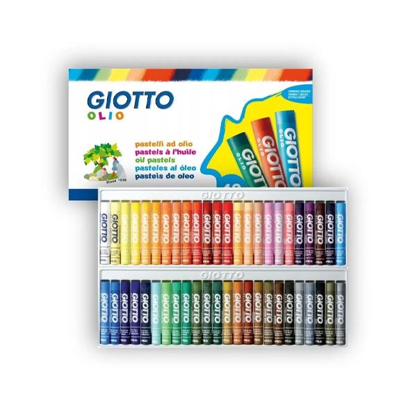 پاستل روغنی 48 رنگ جیوتو Giotto مدل Olio