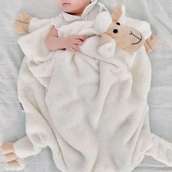 پتو مخملی کودک Modakids طرح گوسفند