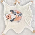 پتو مخملی کودک Modakids طرح گوسفند