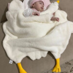 پتو مخملی کودک Modakids مدل duck