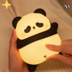 چراغ خواب اتاق کودک مدل پاندا خوابیده A008