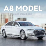 ماشین بازی آئودی مدل Audi A8 - مقیاس 1:24