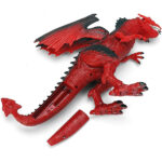 اسباب بازی اژدها متحرک قرمز Red Dragon