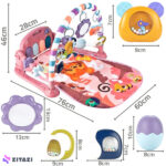 تشک بازی پیانویی ویواکیدز vivakids مدل Baby Fitness Blanket