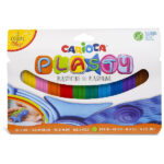 خمیر بازی 12 رنگ کاریوکا مدل Plasty