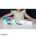 ست قاشق و چنگال کودک Babyfeed طرح خرگوش سبز