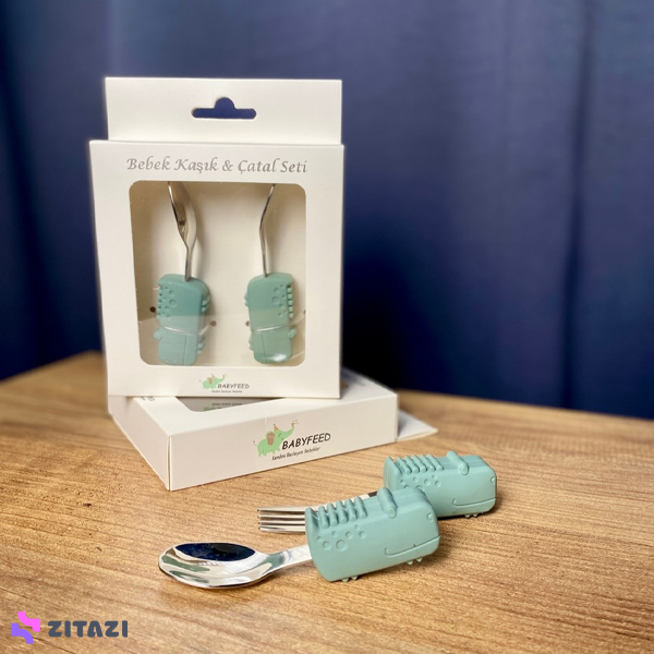 ست قاشق و چنگال کودک Babyfeed