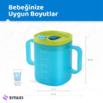 لیوان آبخوری 250ml کودک Guqqo آبی