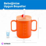 لیوان آبخوری 250ml کودک Guqqo نارنجی
