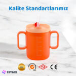 لیوان آبخوری 250ml کودک Guqqo نارنجی