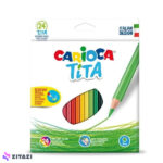 مداد رنگی 24 رنگ Tita برند Carioca