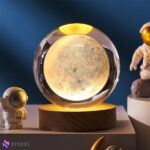 گوی کریستال مدل ماه قطر 8 3D