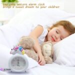 ساعت رومیزی کودک مدل یونیکورن