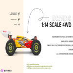 ماشین بازی کنترلی دبلیو ال تویز مدل WLTOYS 144010