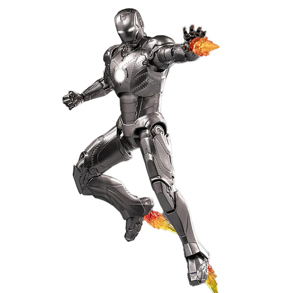 اکشن فیگور ZD Toys مدل Iron Man MK2 ارتفاع 18 سانتی متر