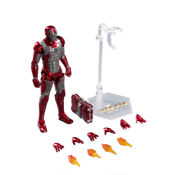 اکشن فیگور ZD Toys مدل Iron Man MK5 ارتفاع 18 سانتی متر