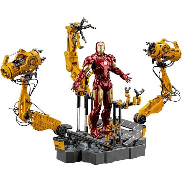 اکشن فیگور ZD Toys مدل Iron Man MK4 Removal Table