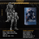 اکشن فیگور ZD Toys مدل War Machine MK1