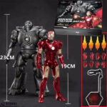 اکشن فیگور ZD Toys مدل MK3 and Iron Monger