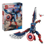 لگو سری مارول مدل Marvel New Captain America Building Figure کد 76296