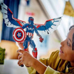 لگو سری مارول مدل Marvel New Captain America Building Figure کد 76296