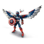 لگو سری مارول مدل Marvel New Captain America Building Figure کد 76296