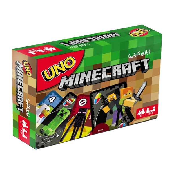 بازی فکری اونو ماینکرفت Uno Minecraft