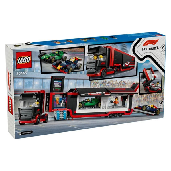 لگو سری سیتی مدل Truck with Cars کد 60445