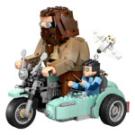 لگو سری هری پاتر مدل Hagrid and Harry's motorcycle کد 76443