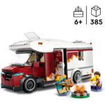 لگو سری سیتی مدل Holiday Adventure Caravan کد 60454