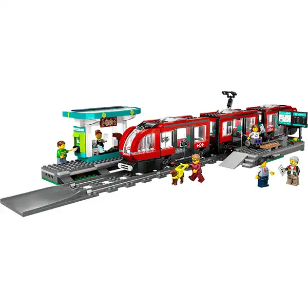 لگو سری سیتی مدل City Center Tram Station کد 60423