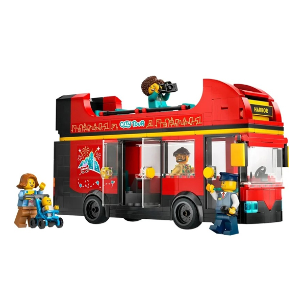 لگو سری سیتی مدل Red Double-Decker Tour Bus کد 60407