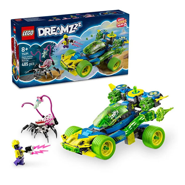 لگو سری دریمزز مدل Matthew and Z-Bilal's Action Race Car کد 71491